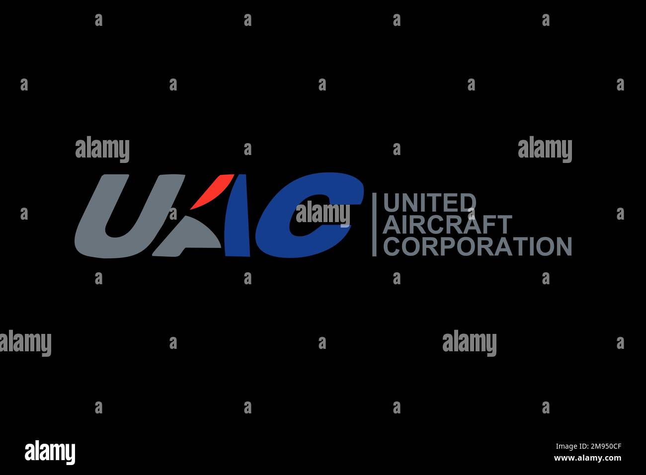 United Aircraft Corporation, Logo, Black background Stock Photo - Alamy