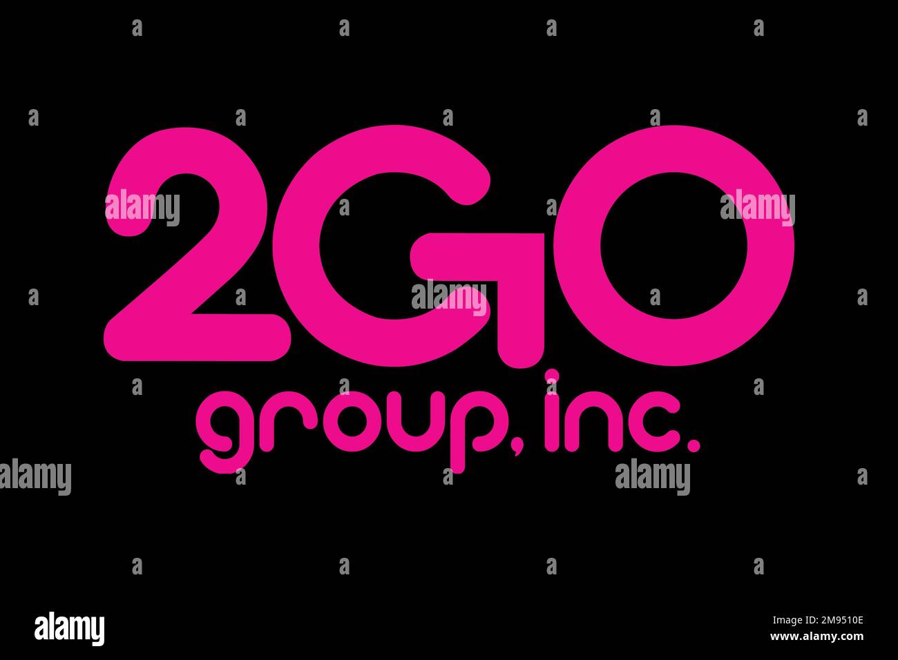 2GO cargo airline, Logo, Black background Stock Photo Alamy