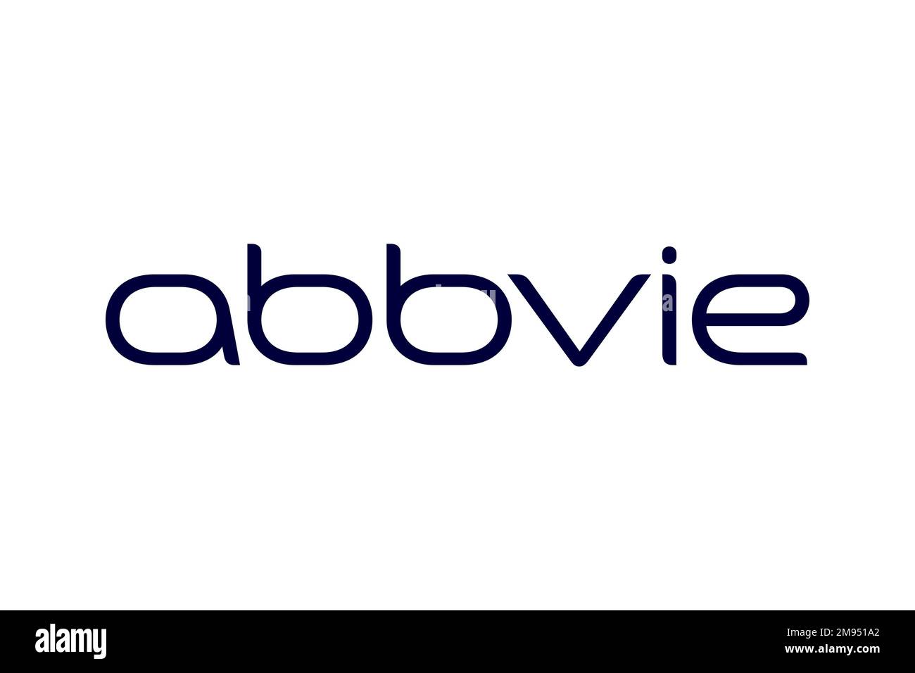 AbbVie Inc. logo, white background Stock Photo - Alamy