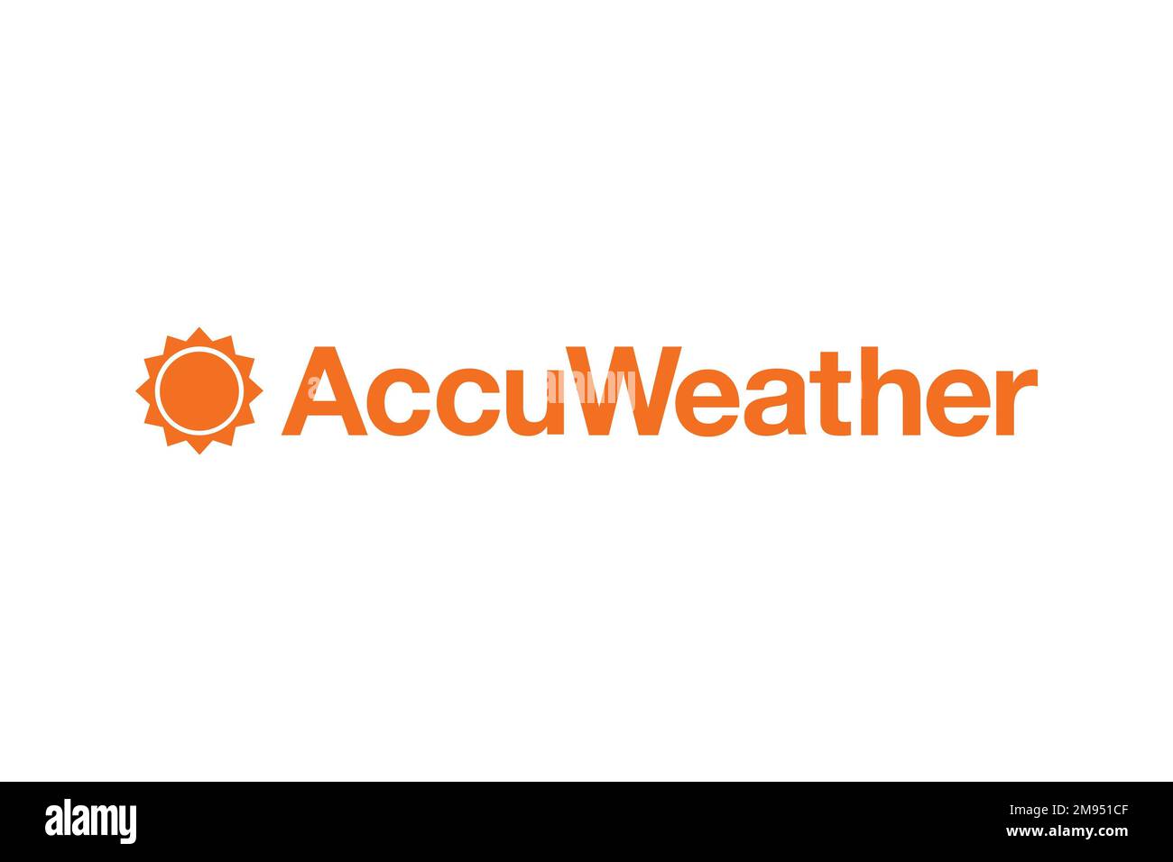 AccuWeather, Logo, White background Stock Photo - Alamy