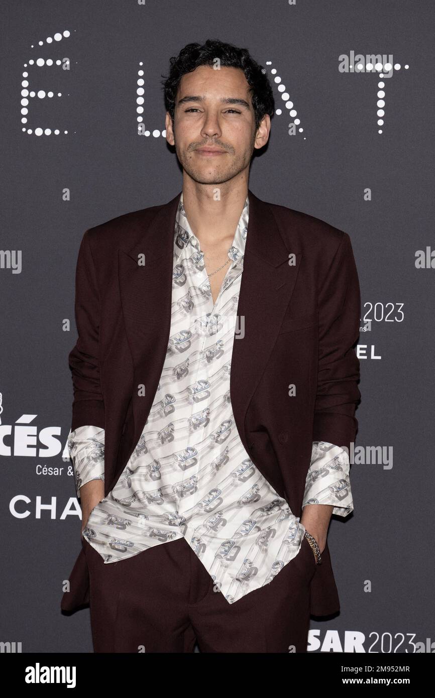 Adam Bessa attends the Cesar - Revelations 2023 at the Trianon, on