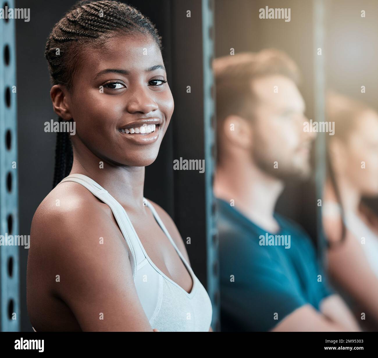Waiting to workout hi-res stock photography and images - Alamy