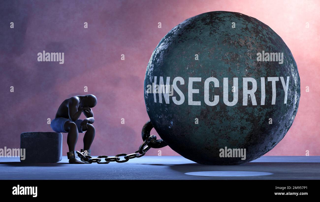 Insecurity and painful human condition hi-res stock photography and ...