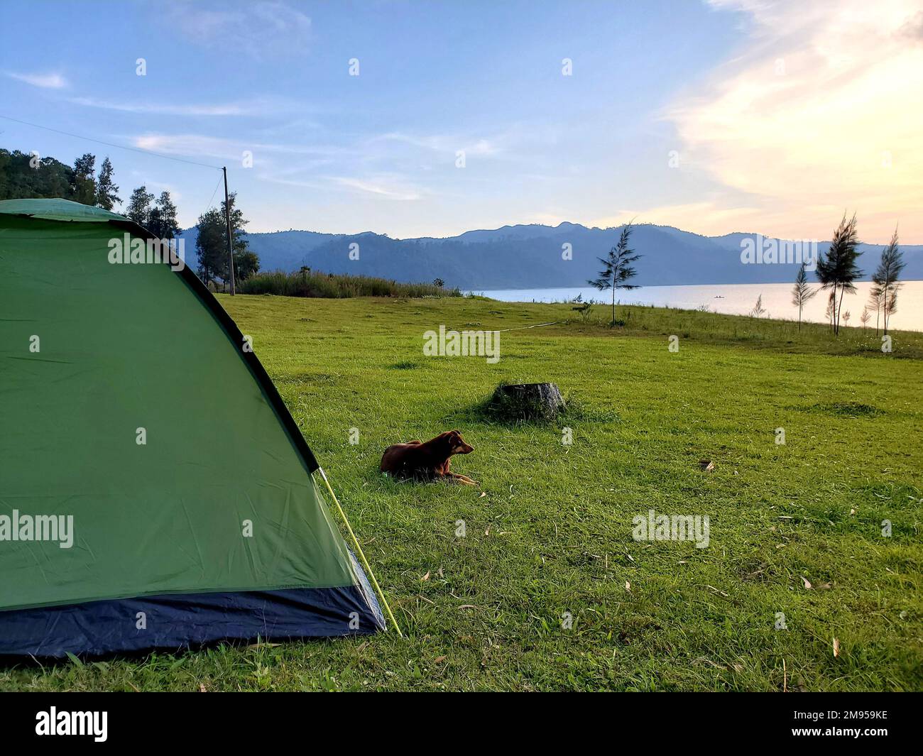 Lakes of Montebello, Chiapas, Mexico near Guatemalan border Stock Photo ...