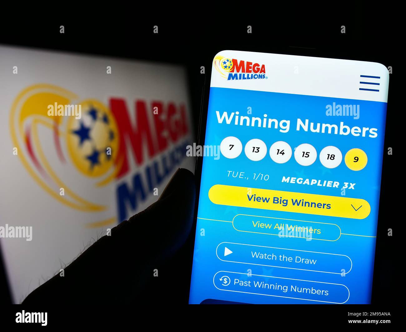 Mega millions logo hires stock photography and images Alamy
