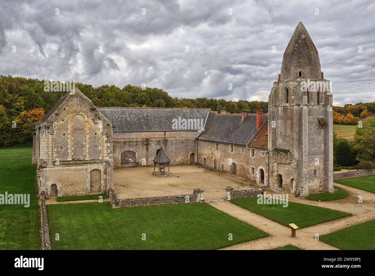 Priory of saint jean du grais hi-res stock photography and images - Alamy