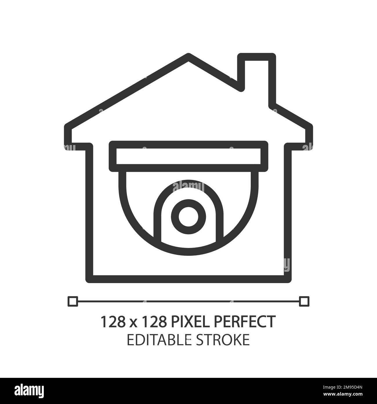 Cctv video surveillance recording sign Stock Vector Images - Alamy