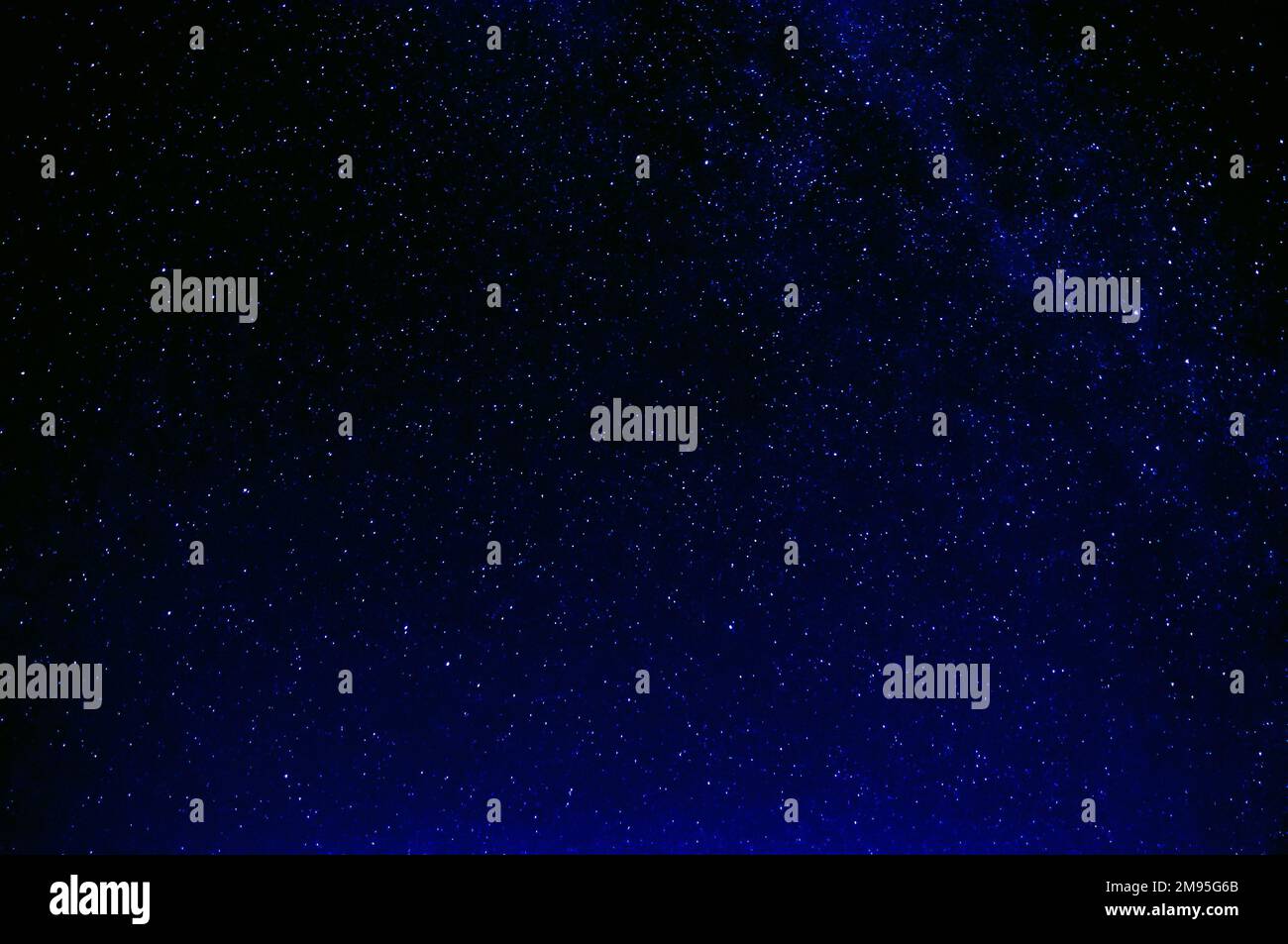 milky way and so many stars in the night dark blue sky Stock Photo - Alamy