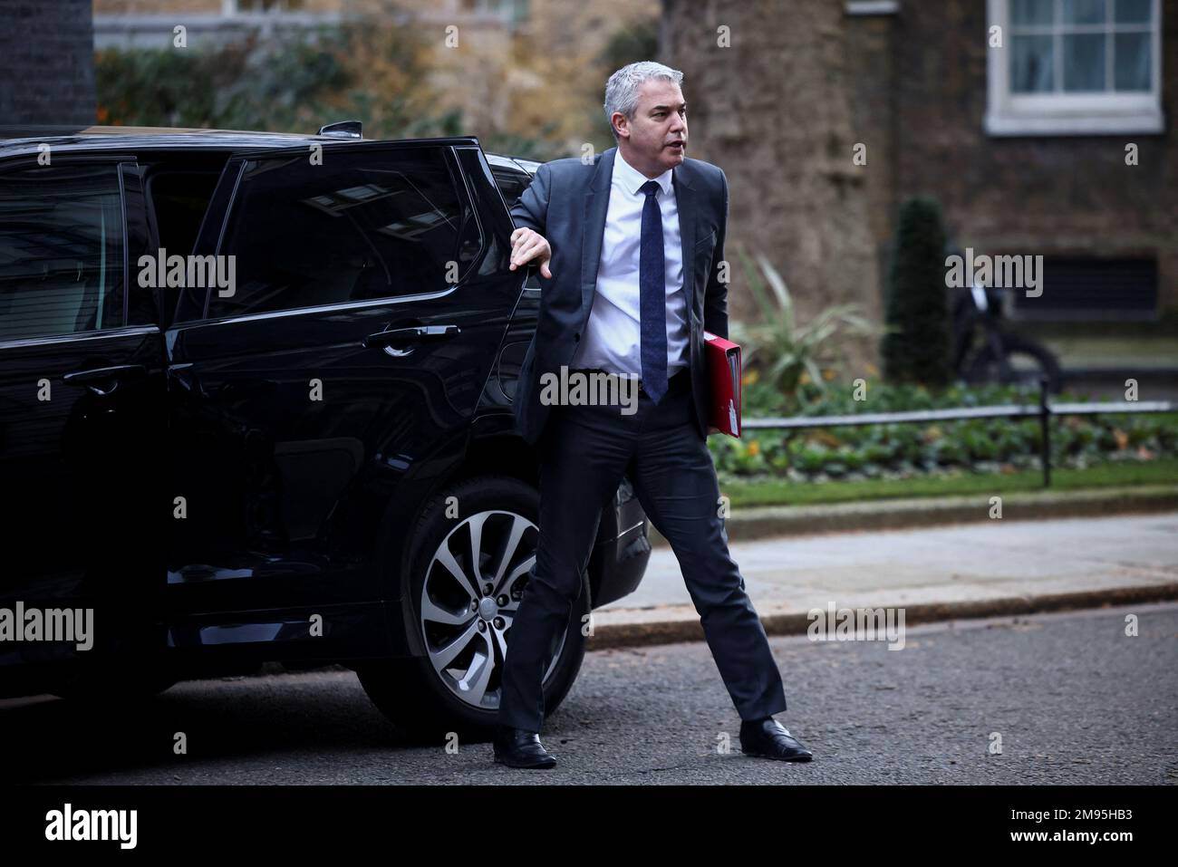 Secretary of state for health and social care barclay hires stock