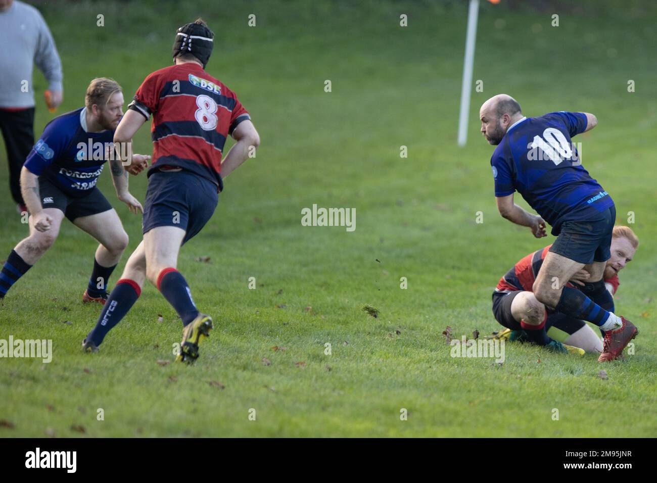 rugby game, team sport Stock Photo