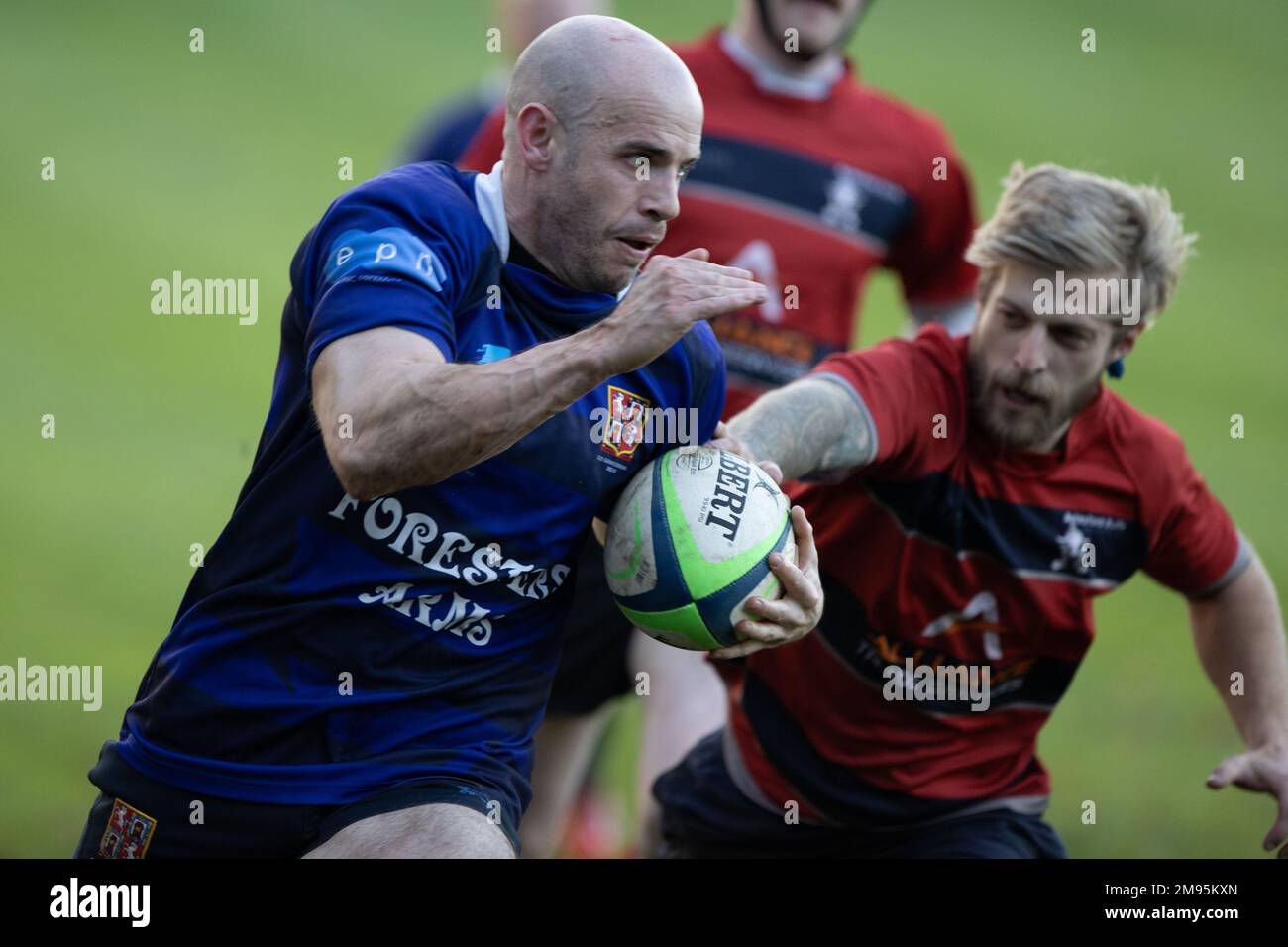 rugby game, team sport Stock Photo