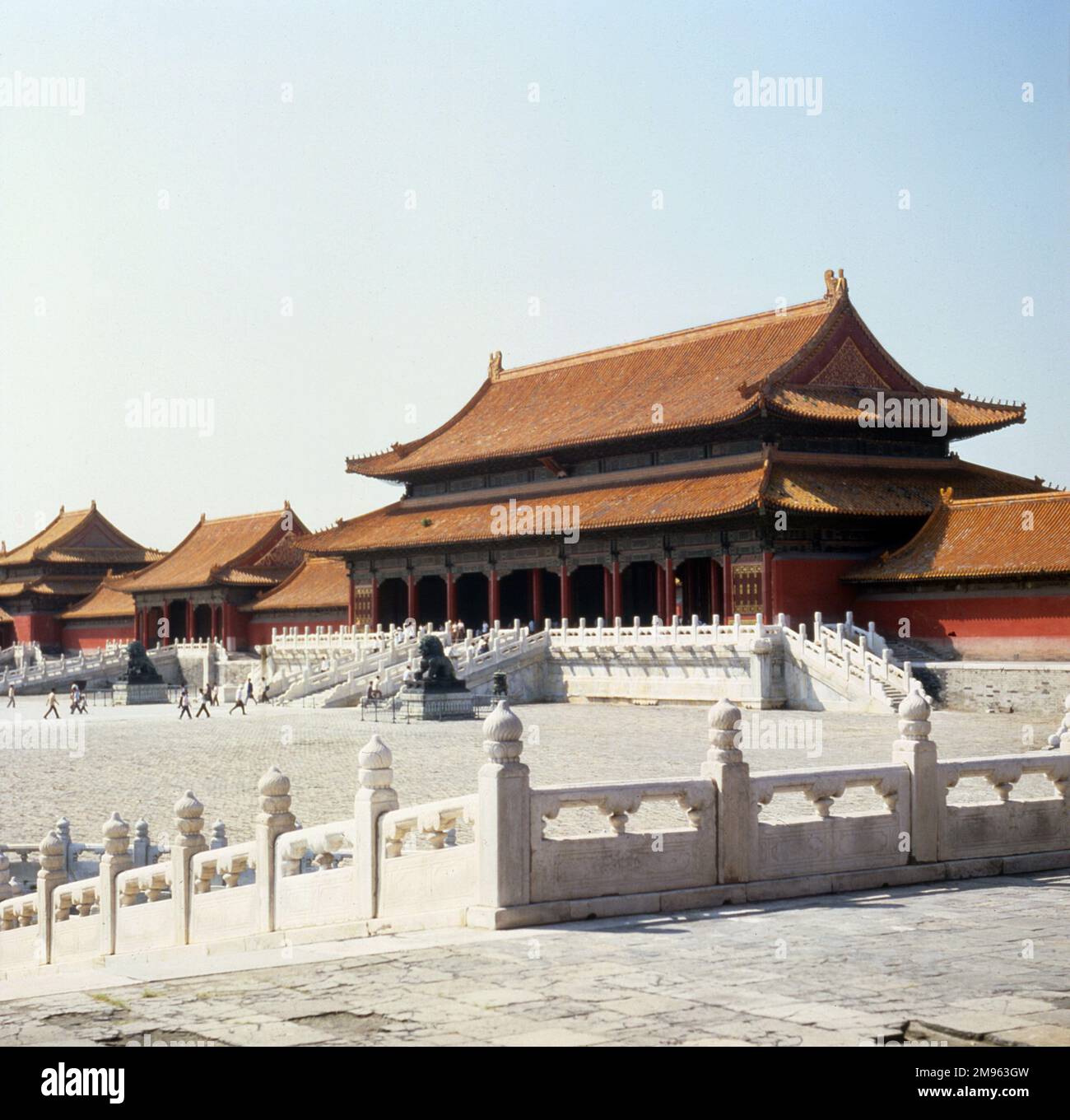 Palace of Go-Gung, part of the Forbidden City. Stock Photo