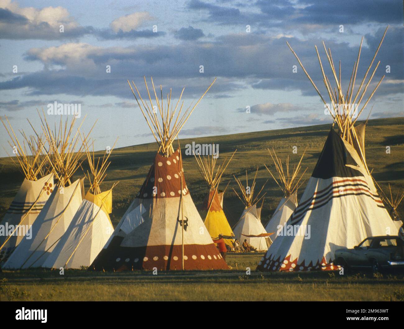 Blackfoot Indian Reserve, at Alberta, Canada Stock Photo - Alamy