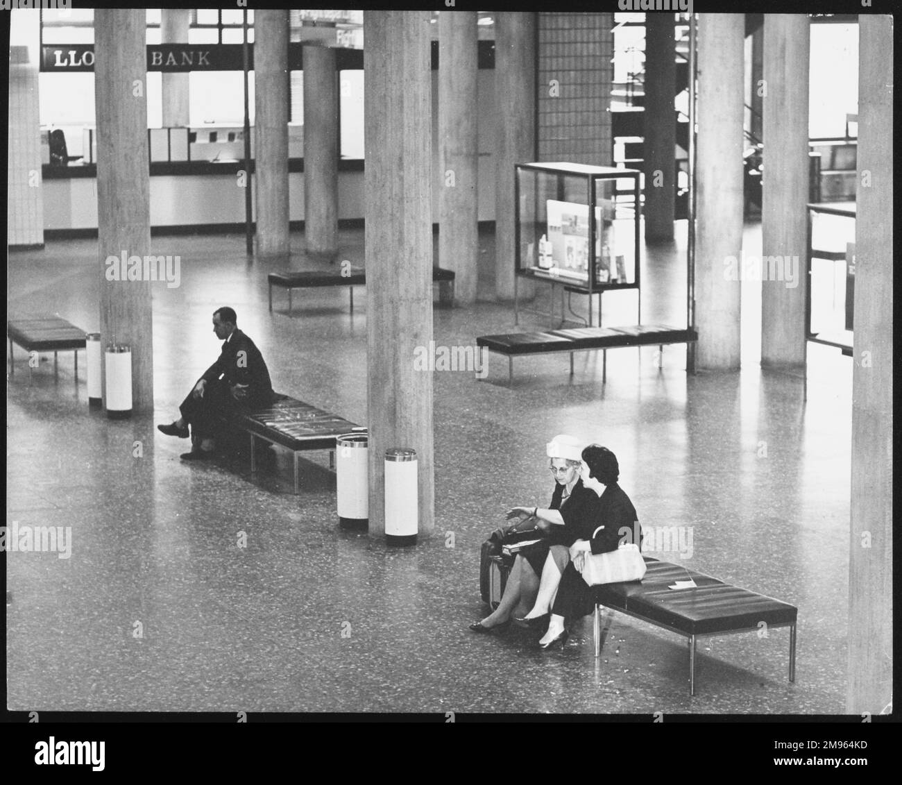 Passengers sitting on the rather looking modern seats at