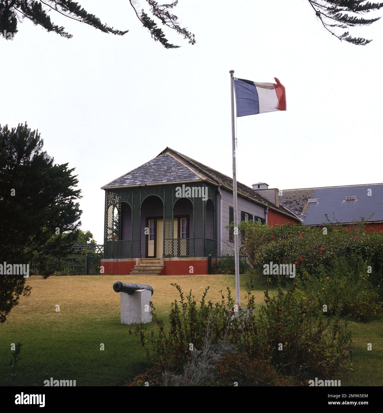 NAPOLEON I PLACES Longwood House, one of the residences of Napoleon 