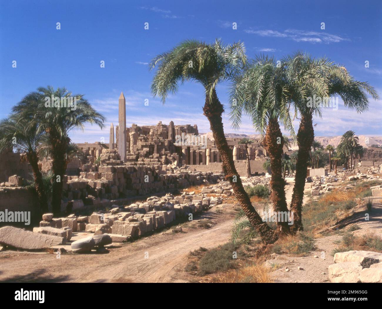 The vast AMUN TEMPLE complex, Karnak, Thebes (modern Luxor), Egypt