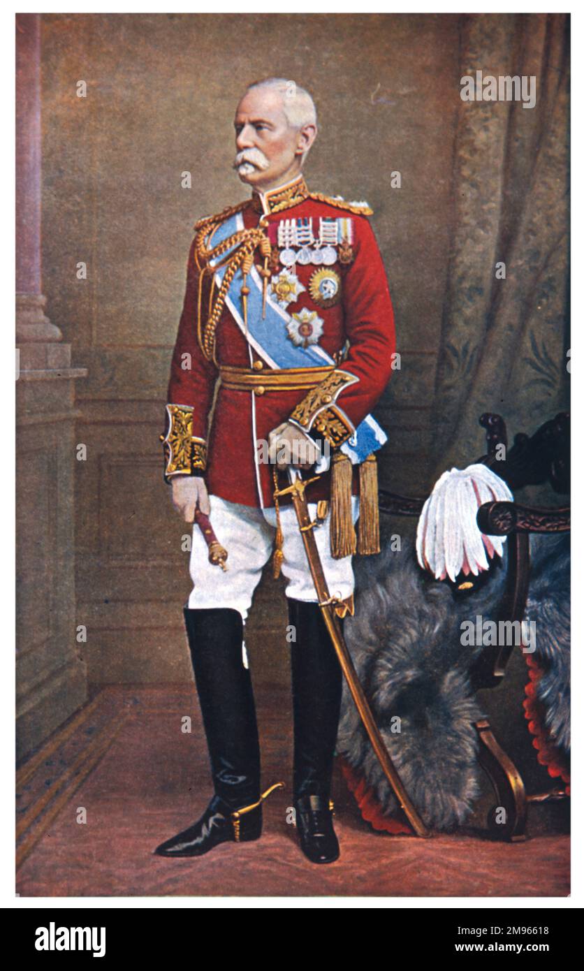 FREDERICK SLEIGH ROBERTS, Field Marshal, the Right Hon. Lord Roberts VC GCB. Stock Photo