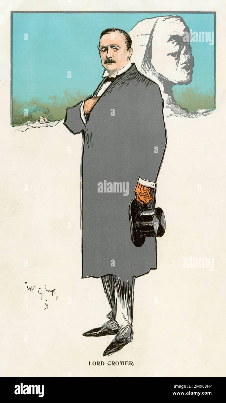 Evelyn Baring, 1st Earl of Cromer (1841 1917). British statesman and