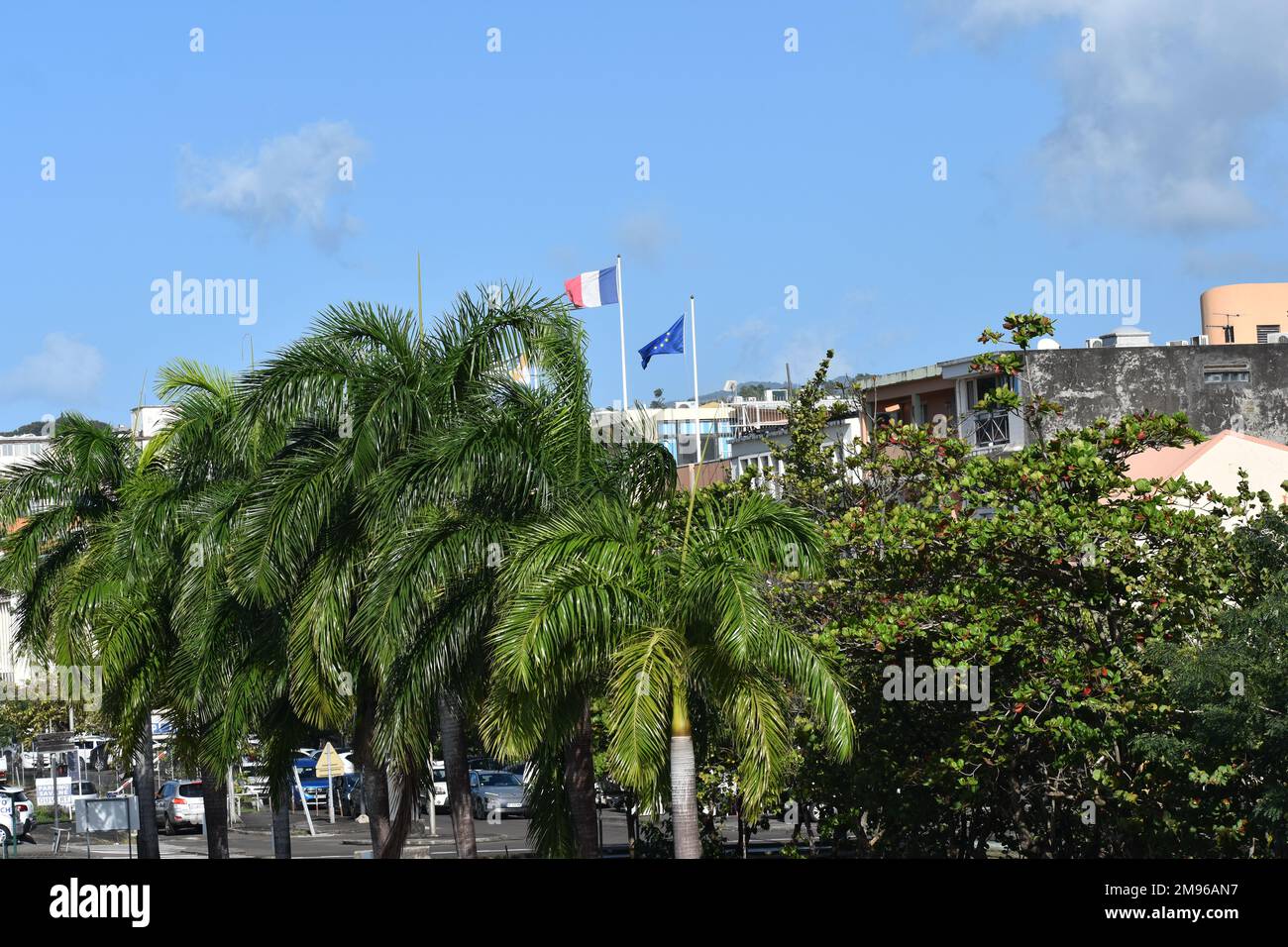 Fort-de-France, Martinique- January 9, 2023 Stock Photo