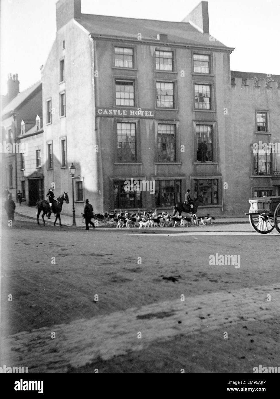 Castle hotel haverfordwest pembrokeshire hires stock photography and