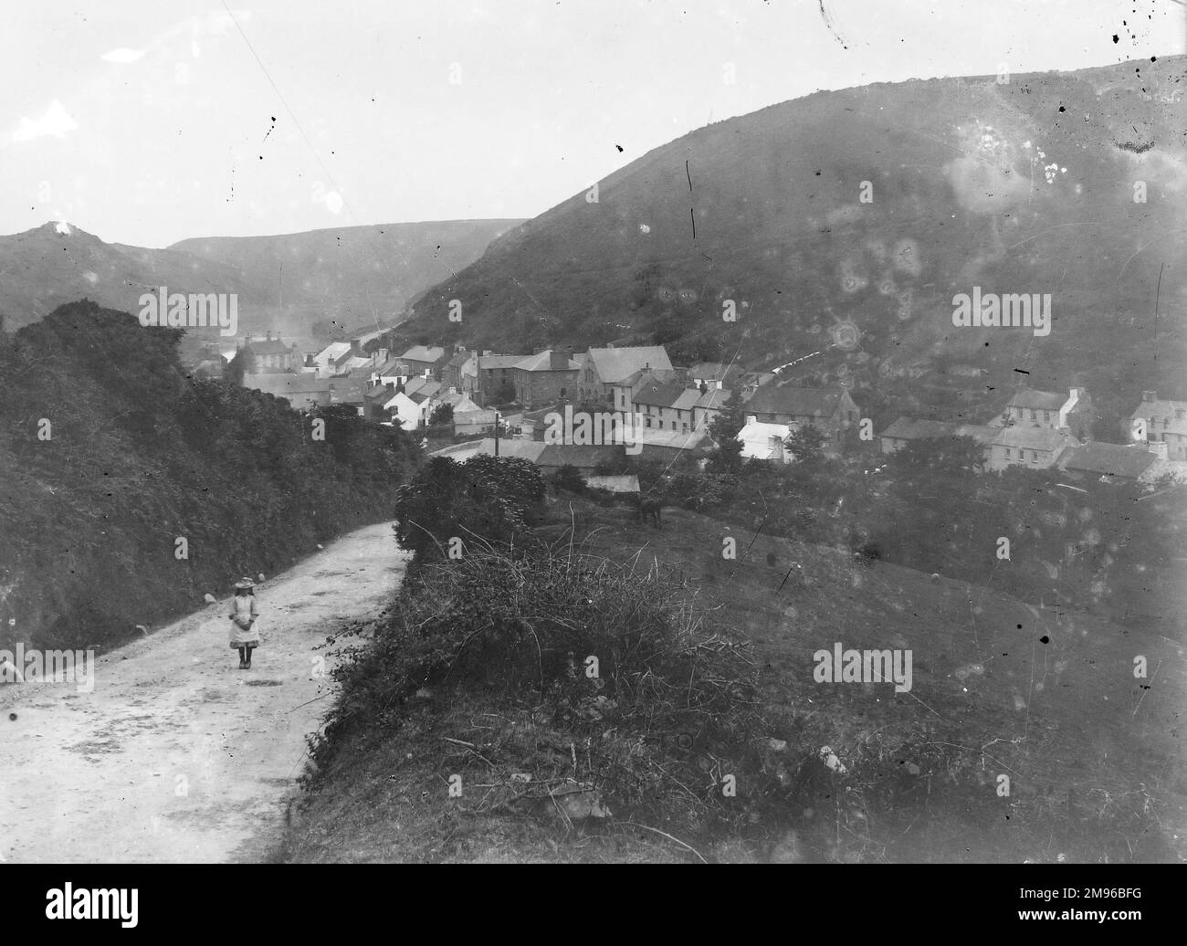 Mid wales hills Black and White Stock Photos & Images - Alamy