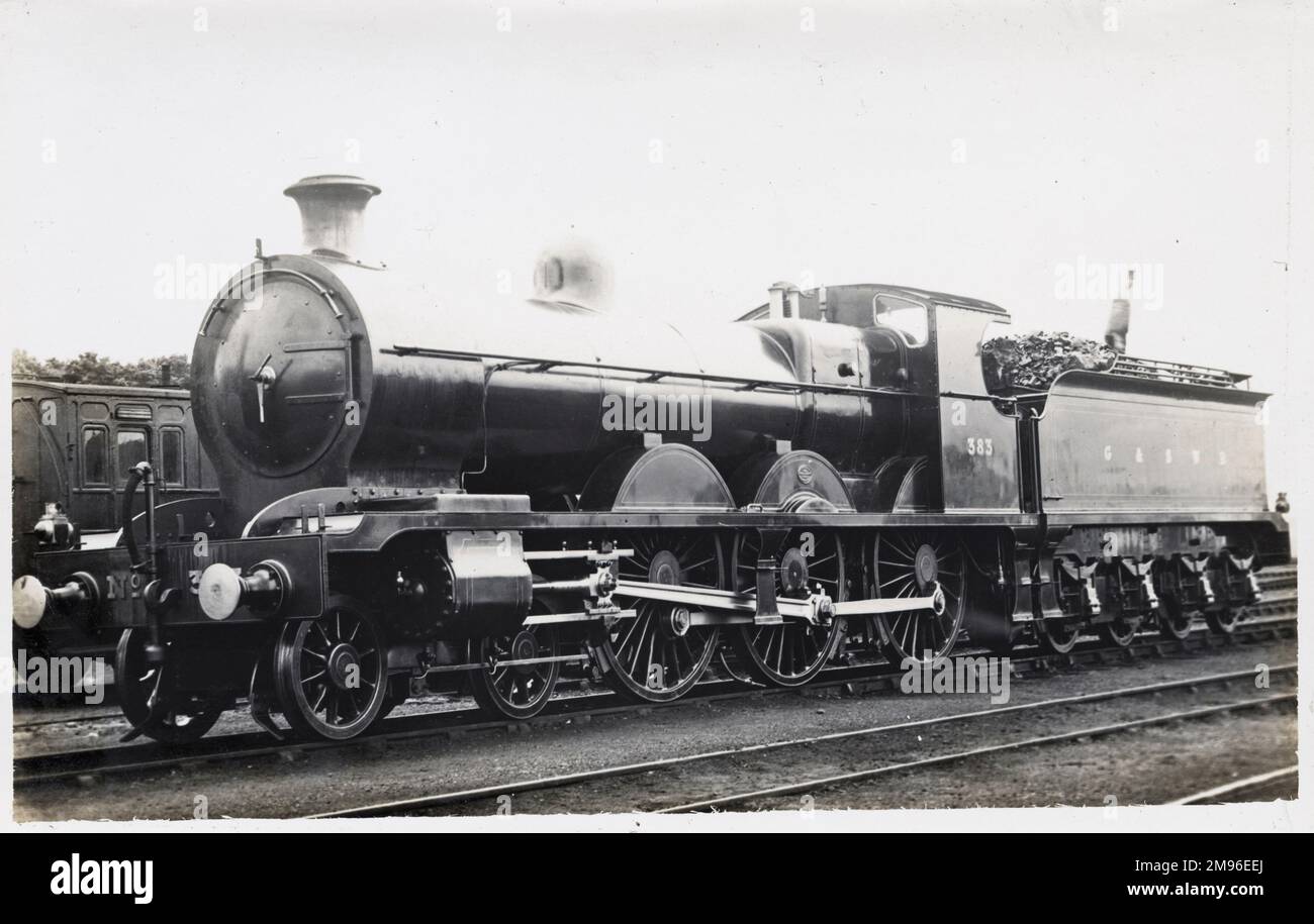 Locomotive no 383 4-6-0 Stock Photo - Alamy