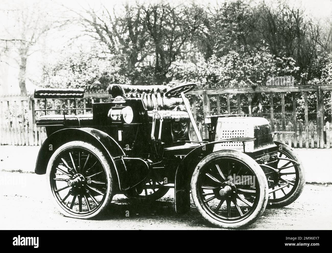 Firat Napier car, G20 model of 1900, driven by S F Edge in the round Britain Thousand Mile Trial Stock Photo