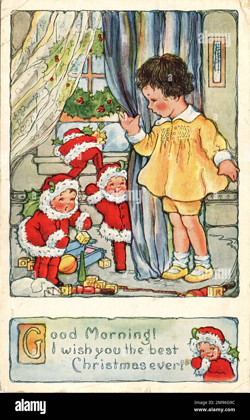 Santas helpers hi-res stock photography and images - Alamy