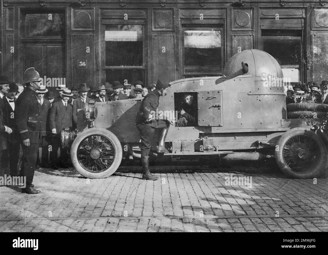 A SAVA Armoured Car Used By The Belgian Army During The First World a-sava-armoured-car-used-by-the-belgian-army-during-the-first-world