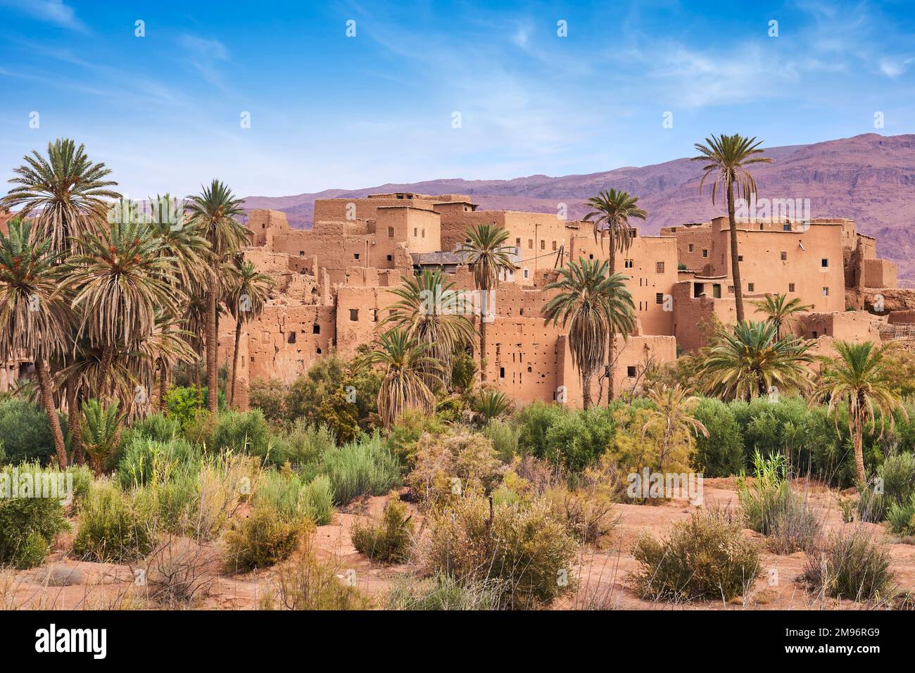 Tinghir, Todra Valley, Morocco, Africa Stock Photo