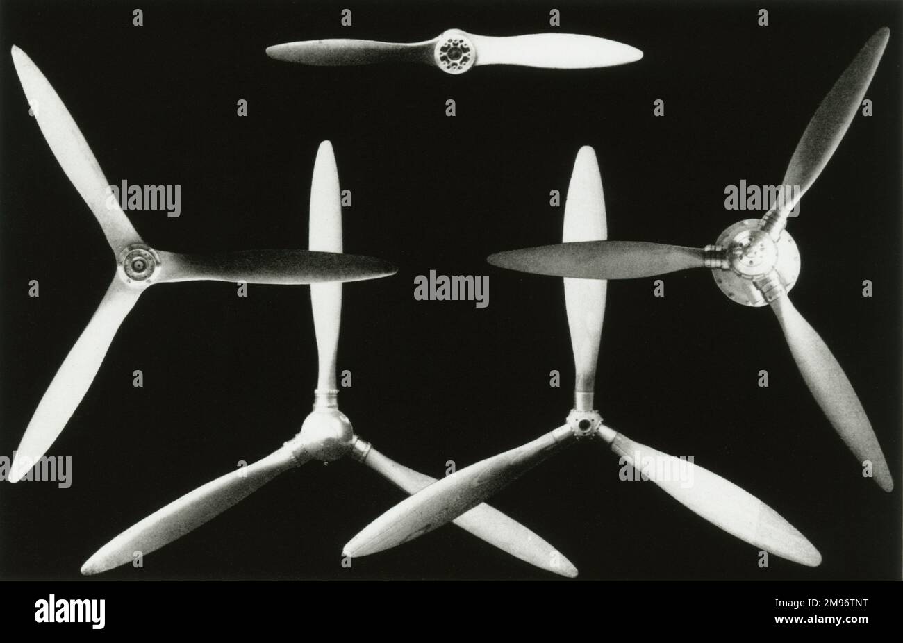 Fairey Aviation Company., metal propellors Stock Photo