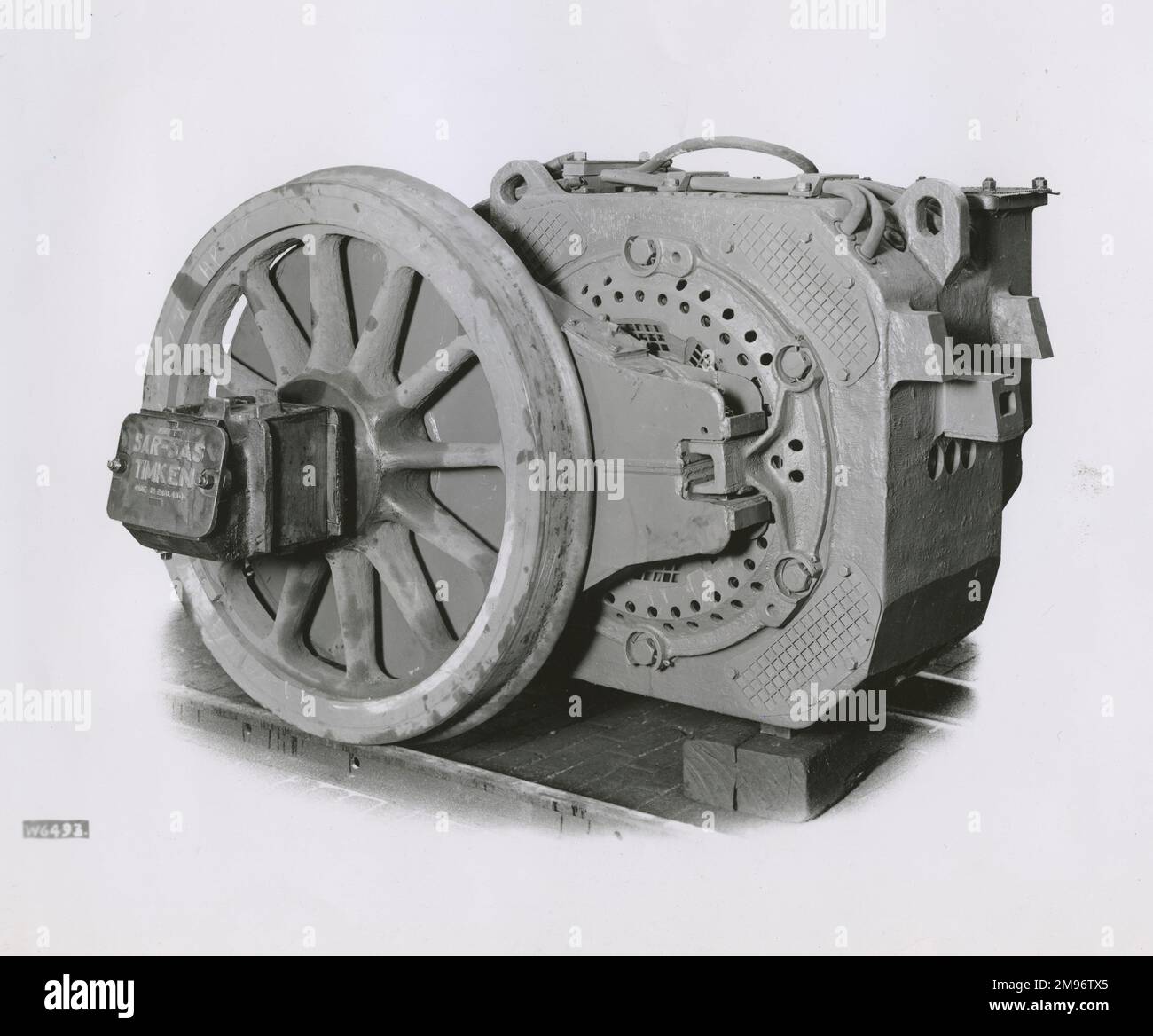 Traction motor, 1944 Stock Photo