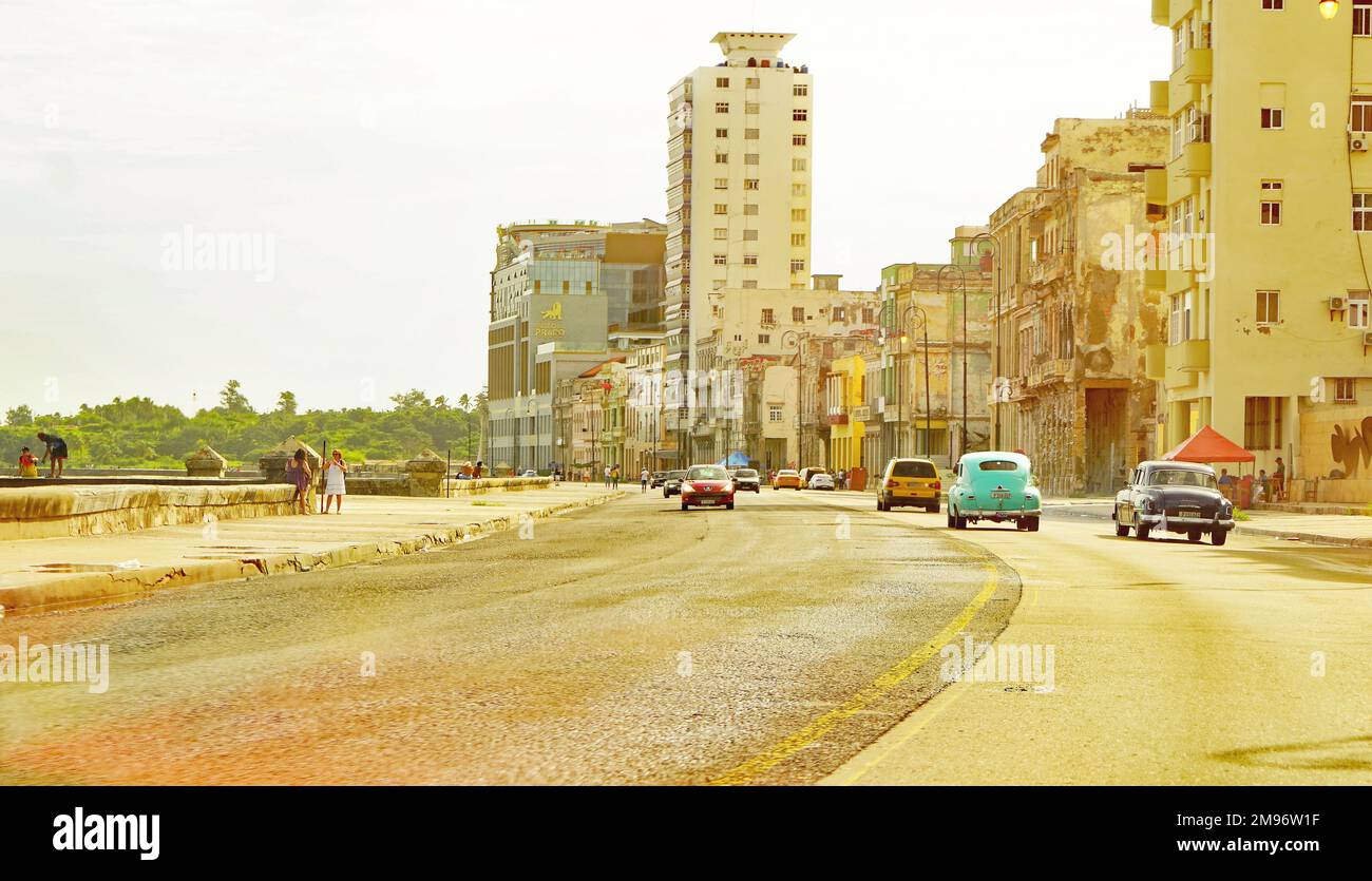 Overview of Havana in the Republic of Cuba, Cuba Stock Photo Alamy