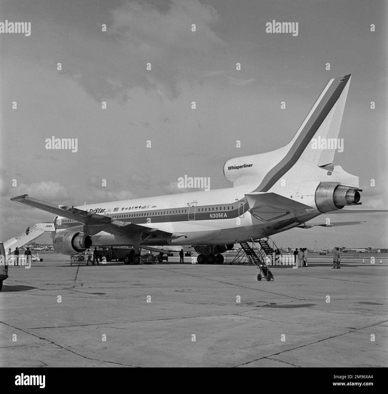 Lockheed Tristar N305EA was used by Lockheed aircraft on their ...