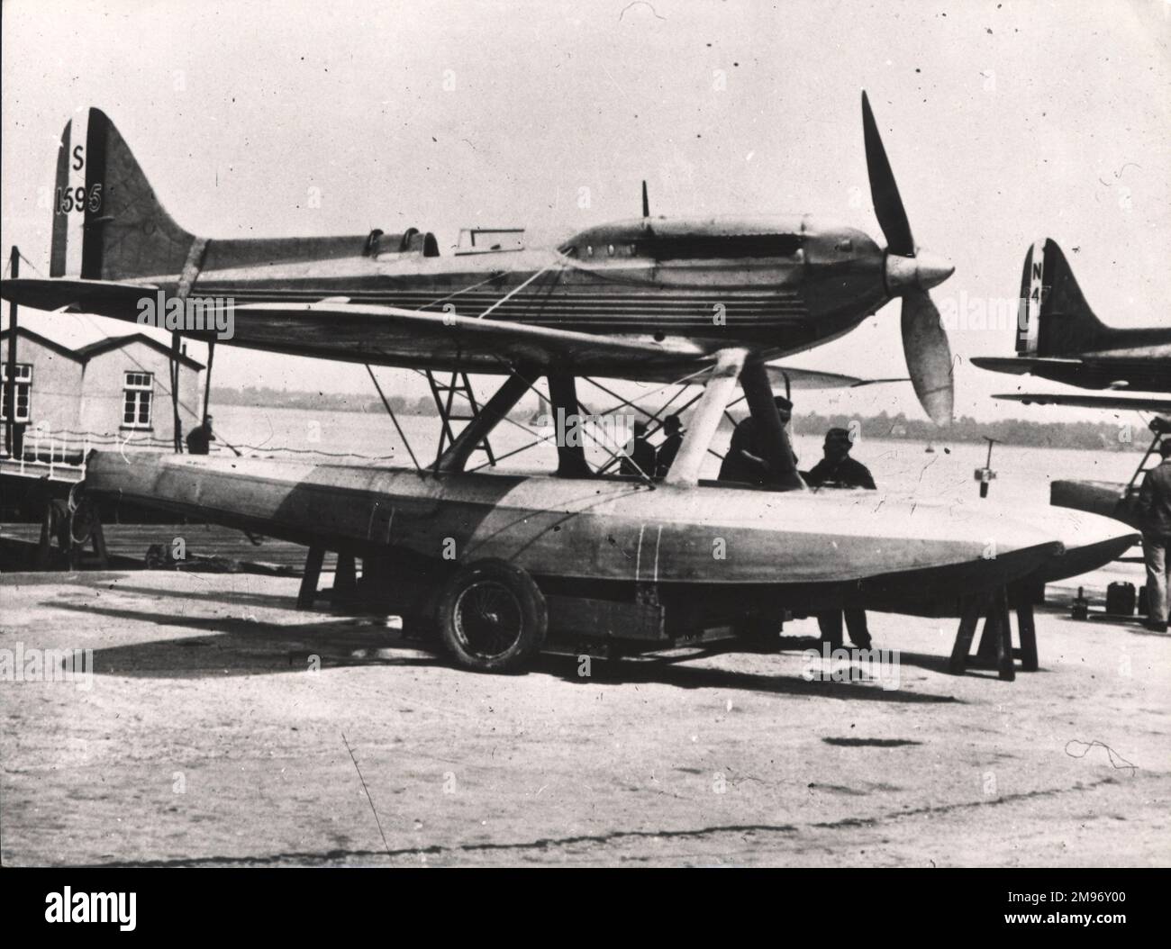 Supermarine S6B, S1595, now on display in the Science Museum Stock ...