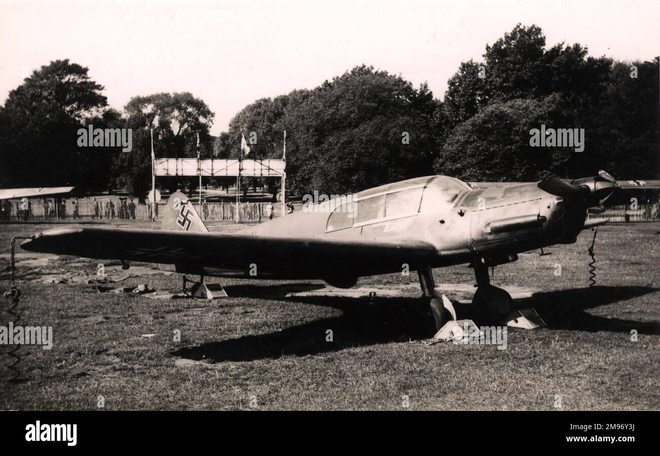 Messerschmitt Bf108C in Green Park, London. Stock Photo