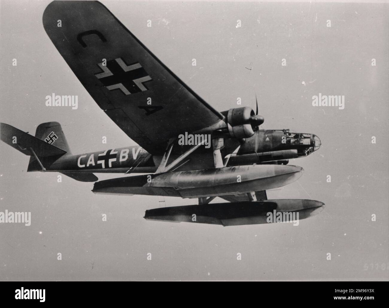 Heinkel He115 twin-engined floatplane. Stock Photo