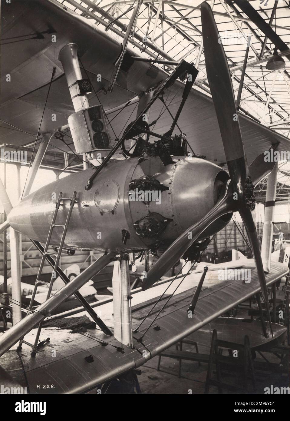 Short S8 Calcutta engine nacelle for the Bristol Jupiter radial showing