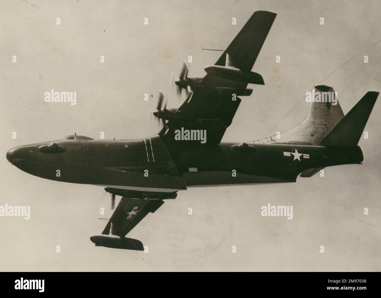 Convair XP5Y 1 flying boat during its maiden flight on 17 May 1950