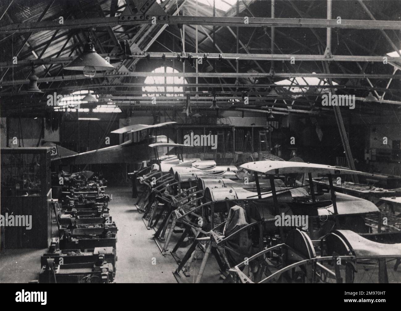 Sopwith Tabloid initial production. Stock Photo