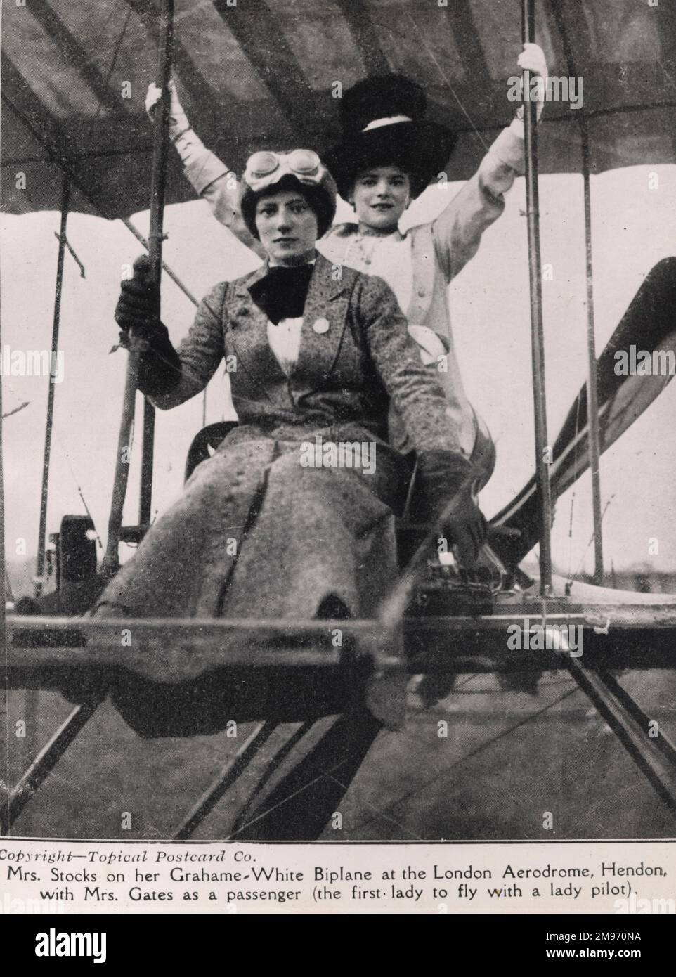1910s German photo postcard planes flying over aerodrome in evening 1910s German photo postcard planes flying over aerodrome in evening
