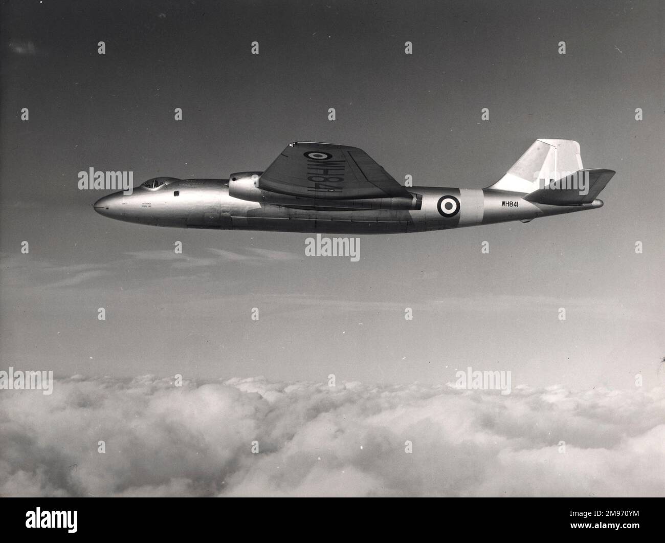 English Electric Canberra T4, WH841. Stock Photo
