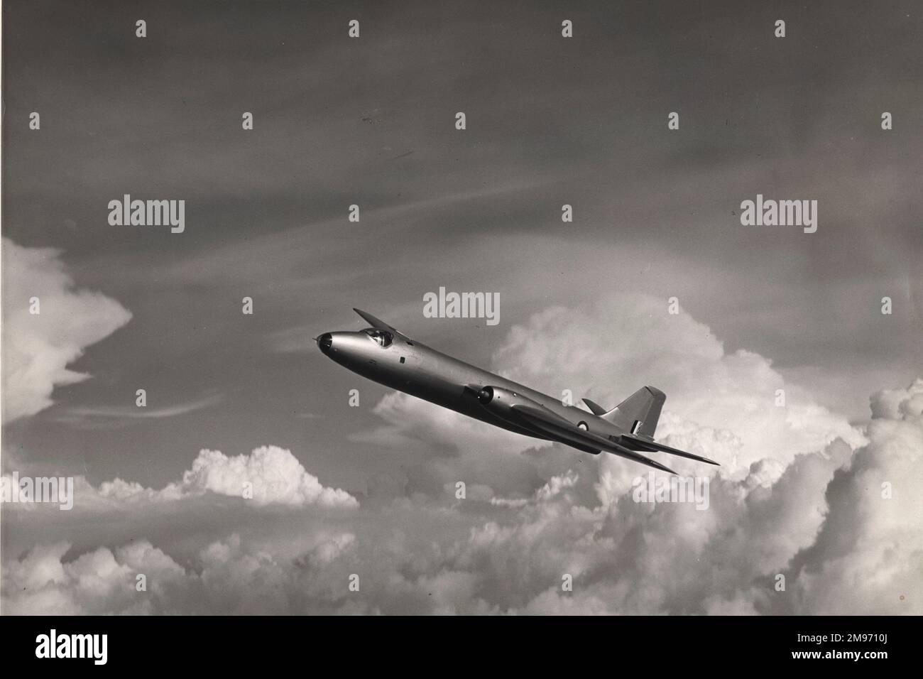 English Electric Canberra PR7, WH799. Stock Photo