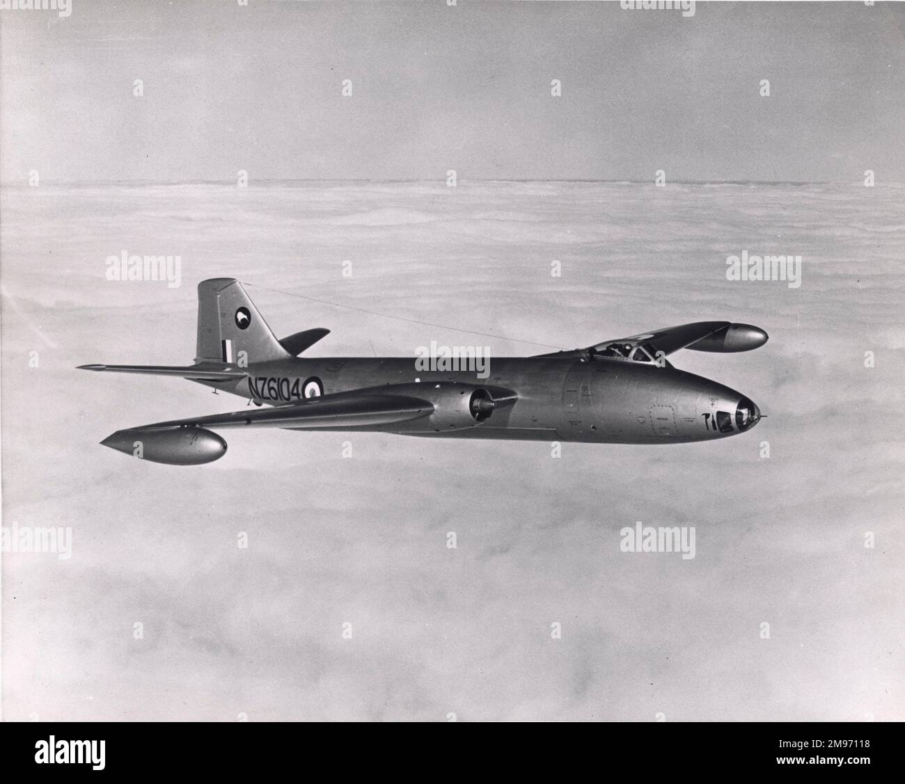 English Electric Canberra B(I)12, NZ6104, Of The New Zealand Air Force ...