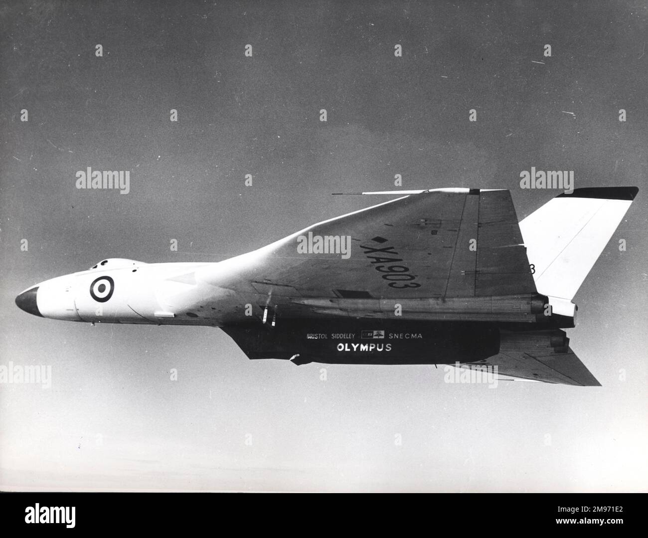 Avro Vulcan B1, XA903, Used As An Engine Testbed For The Bristol ...