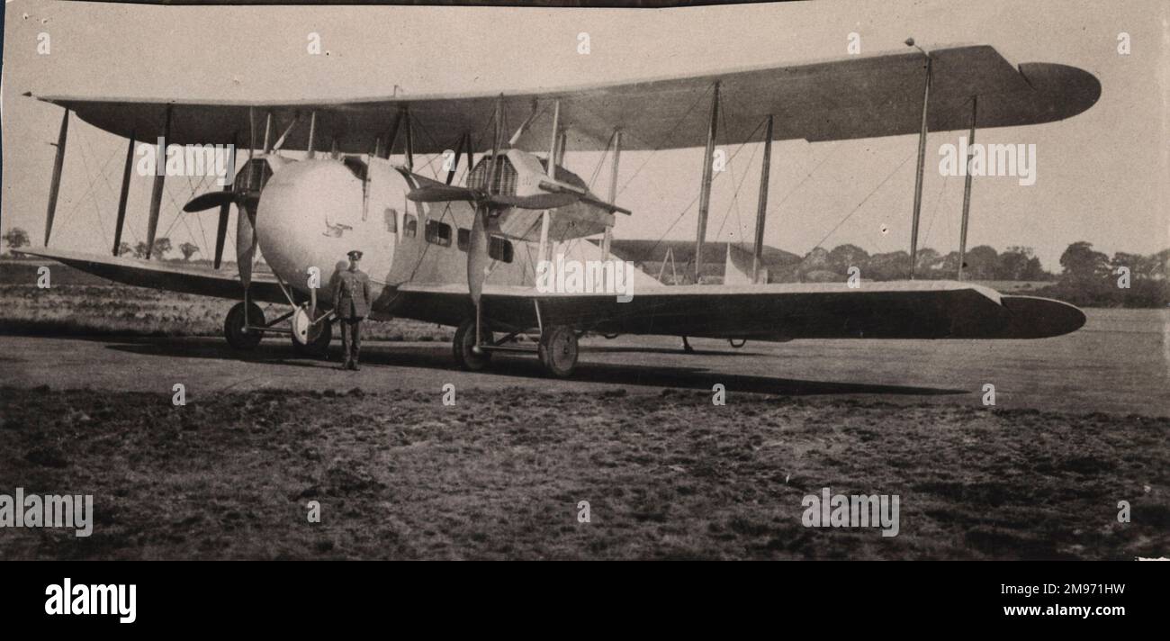 The first Vickers Vernon I, J6864 Stock Photo - Alamy
