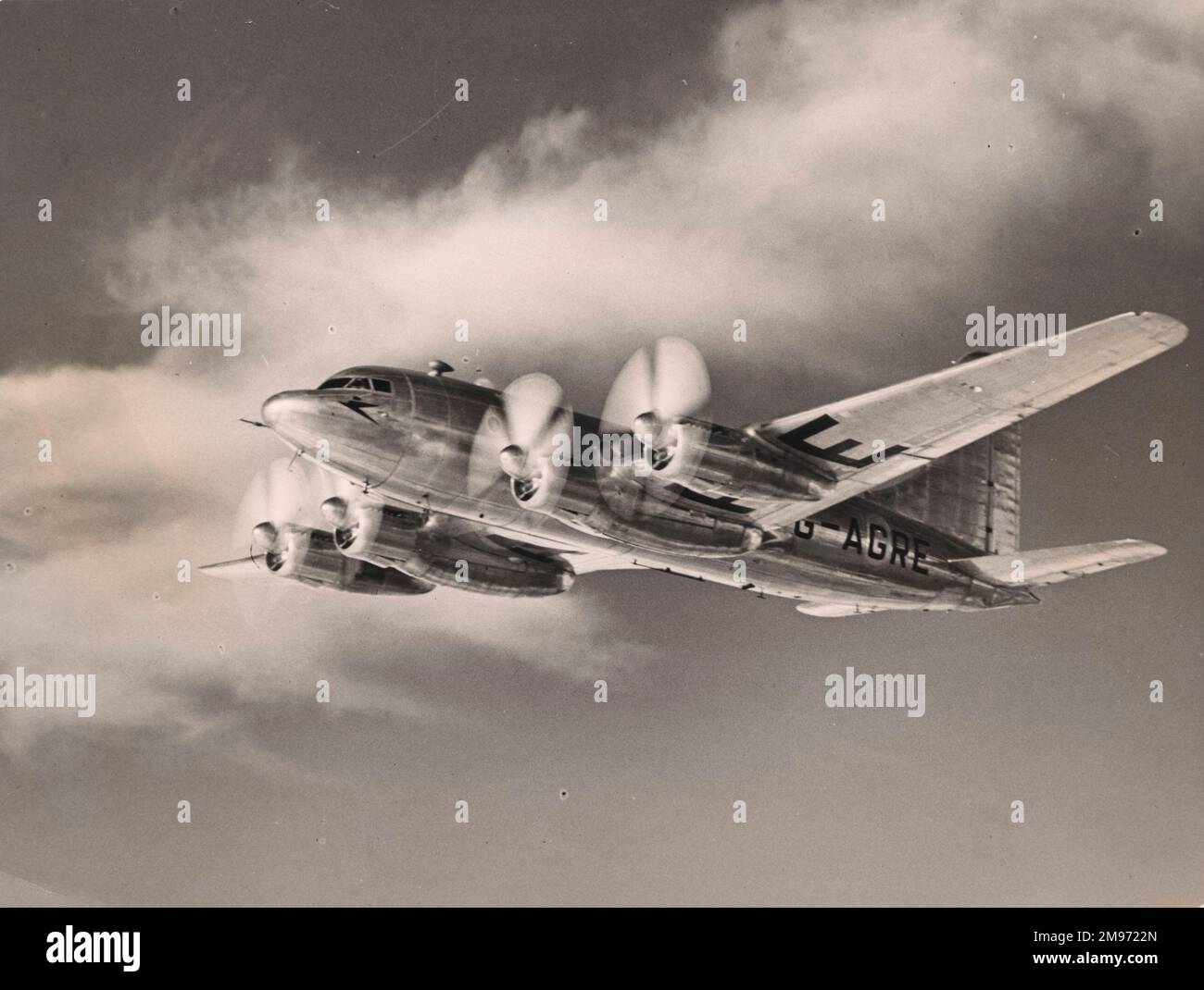 Avro Tudor I, GAGRE, was the first to be delivered to BOAC. September