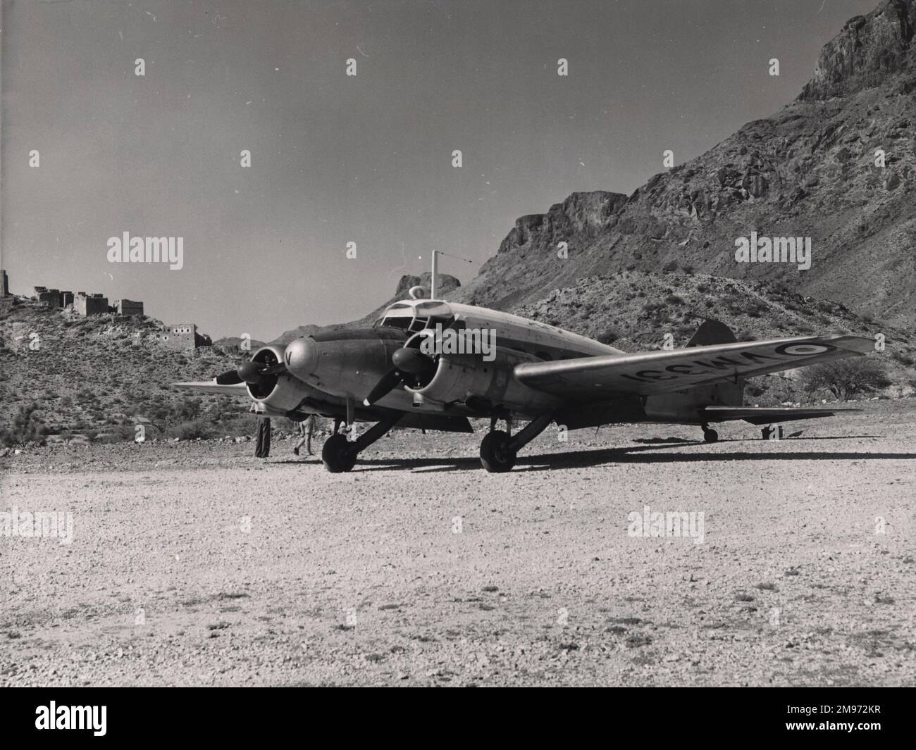 Avro Anson 19, VM331. 1954. Stock Photo