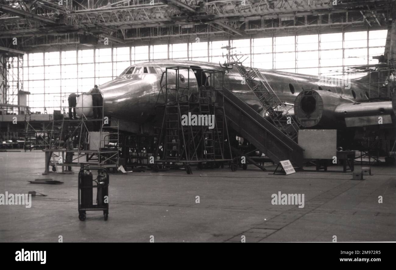 Bristol Britannia production at Filton Stock Photo Alamy