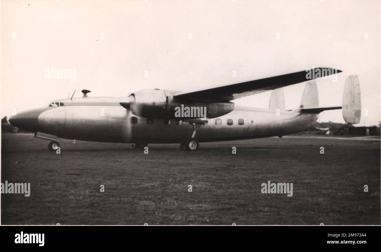 Airspeed AS57 Ambassador at Christchurch, 8 December 1948. Stock Photo